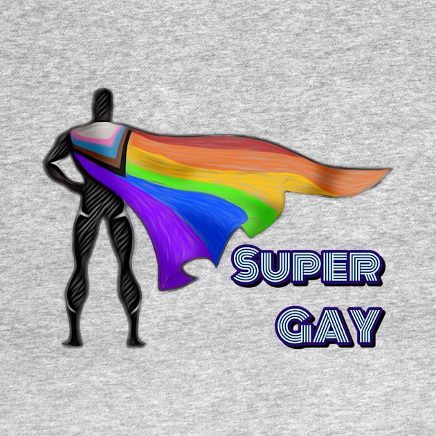 Super Gay by LunaSea Arts